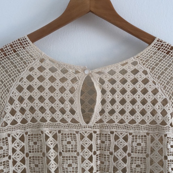 Cotton crochet blouse H&M (S) - Picture 5 of 6